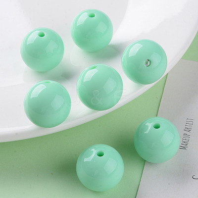 Opaque Acrylic Beads X-MACR-S370-C20mm-A05-1