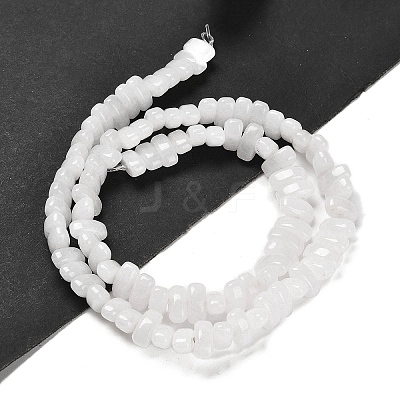 Natural White Jade Beads Strands G-Q167-B01-01-1