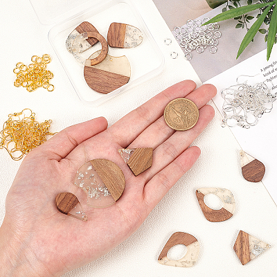 DIY Dangle Earring Making Kits DIY-OC0005-32-1