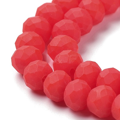 Glass Beads Strands EGLA-A034-P8mm-MD03-1