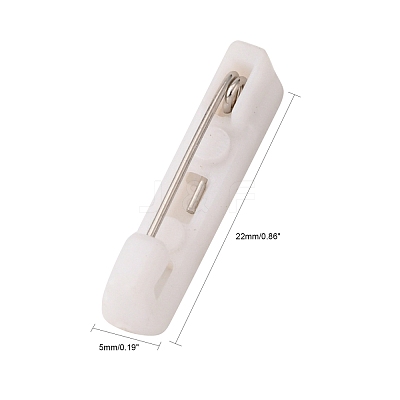 Plastic Brooch Findings JEWB-Q025-01A-1