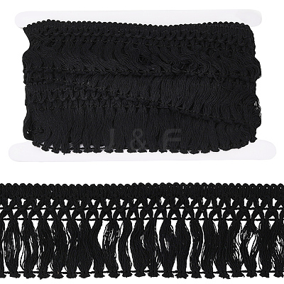Cotton Lace Fringes Tassel Trimmings OCOR-GF0005-07B-04-1
