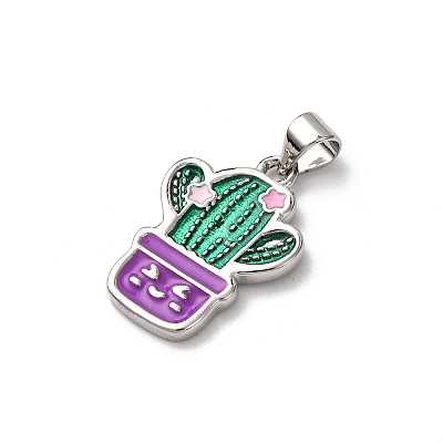 Brass Enamel Pendants LS-FIND-I054-01A-P-1