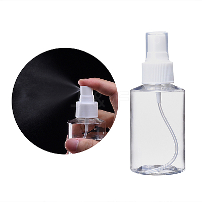 100ml Refillable PET Plastic Spray Bottles LS-TOOL-Q024-02B-01-1