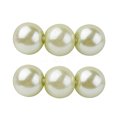 Eco-Friendly Glass Pearl Beads HY-J002-6mm-HX046-1