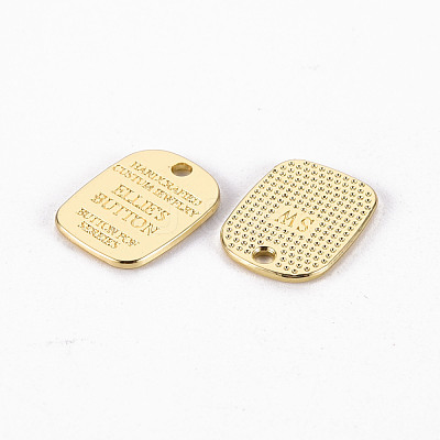 Rack Plating Alloy Charms PALLOY-N155-71-RS-1