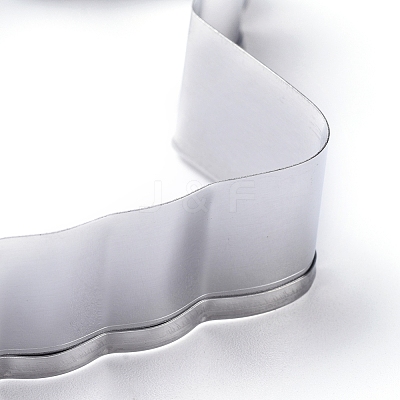 Tarnish Resistant Stainless Steel Cookie Cutters DIY-E028-18-1
