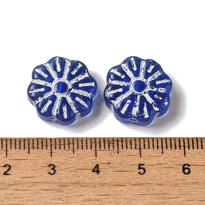 Transparent Lampwork Beads LAMP-P065-03A-08-1
