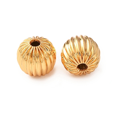 Brass Beads KK-C157-14G-1