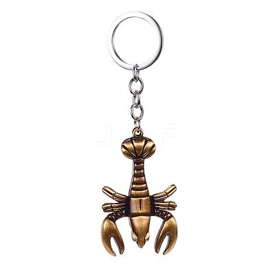 Alloy Keychain KEYC-G036-10AB-1