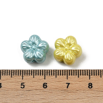 Opaque Acrylic Imitation Pearl Beads OACR-B031-57-1