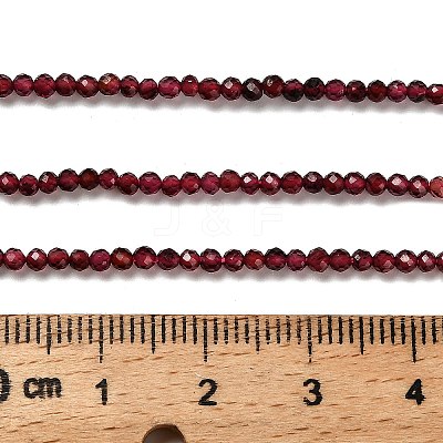 Natural Garnet Beads Strands G-RM2025-18-2mm-1