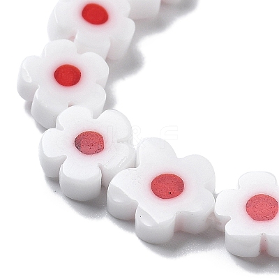 Handmade Millefiori Lampwork Beads Strands LAMP-F035-09N-1