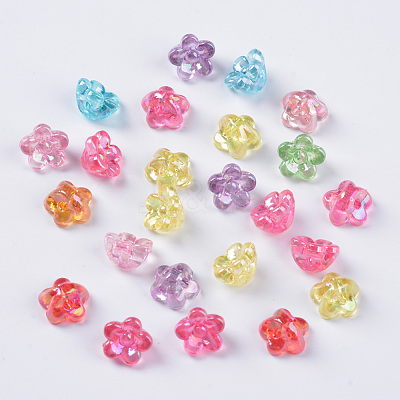 Transparent Acrylic Beads TACR-Q270-009-1