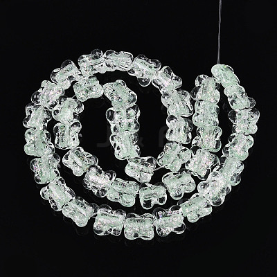 Handmade Lampwork Beads Strands LAMP-N028-03C-1