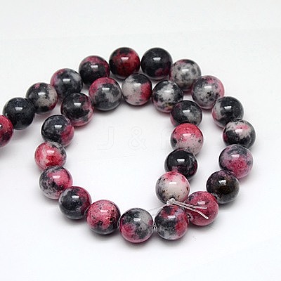 Natural Persian Jade Beads Strands G-G597-10mm-XTH-20-1