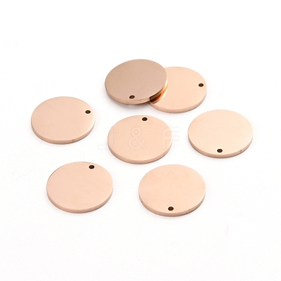 Ion Plating(IP) 304 Stainless Steel Charms STAS-I141-03C-RG-1