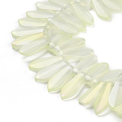 Electroplate Glass Beads Strands EGLA-C005-01A-FR02-1
