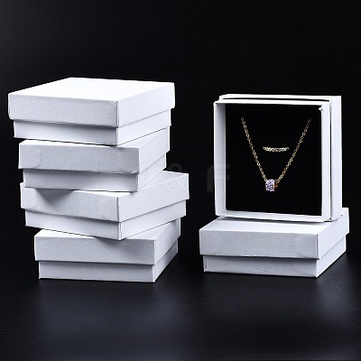 Cardboard Jewelry Set Box LS-CBOX-S018-09C-1