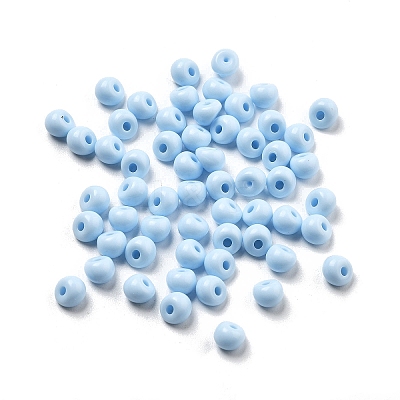 Acrylic Imitation Pearl Beads LS-OACR-D300-01F-1