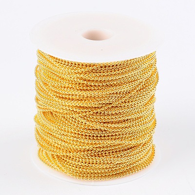 Iron Ball Bead Chains CHB001Y-G-1