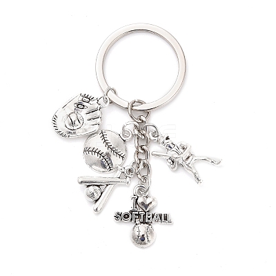 Zinc Alloy Keychains KEYC-I118-01ASP-01-1