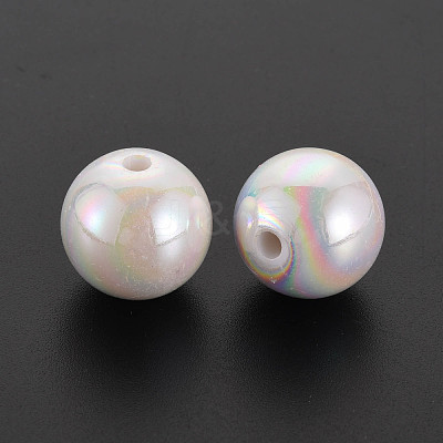 Opaque Acrylic Beads MACR-S370-D16mm-01-1