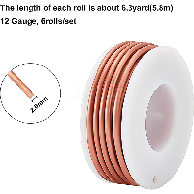 Round Aluminum Wire AW-BC0003-32B-2.0mm-1