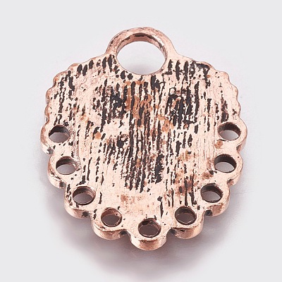Eco-Friendly Zinc Alloy Hook Clasps PALLOY-WH0031-02R-1