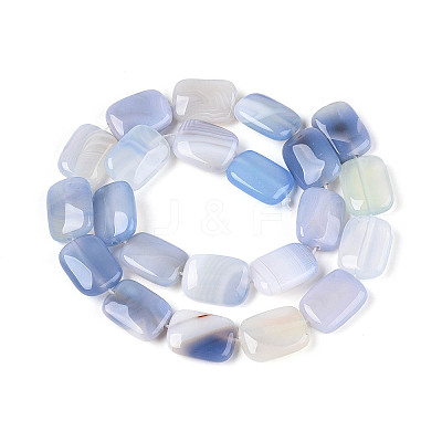 Natural Agate Beads Strands G-N356-03A-08-1