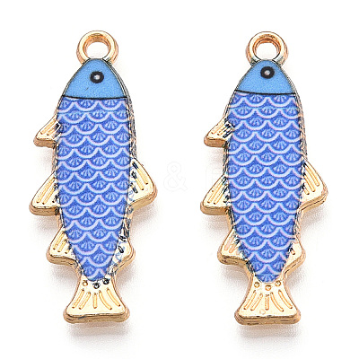 Alloy Enamel Pendants X-FIND-C037-16G-02-1-1