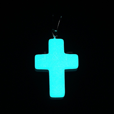 Synthetic Luminous Stone Dyed Pendants G-H308-06P-04-1