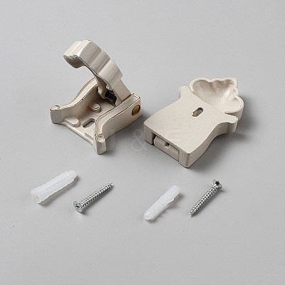 Aluminum Folding Hideaway Coat Hooks FIND-WH0173-526C-1