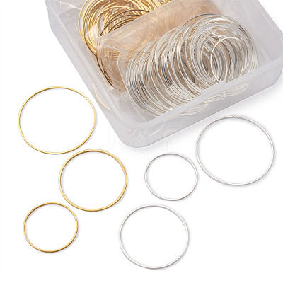 Brass Linking Rings KK-YS0001-03-1