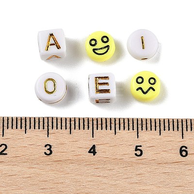 DIY Cube Acrylic Beads Bracelets Making Kits DIY-FP0001-48-1