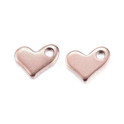 Ion Plating(IP) 304 Stainless Steel Charms STAS-G127-08RG-1