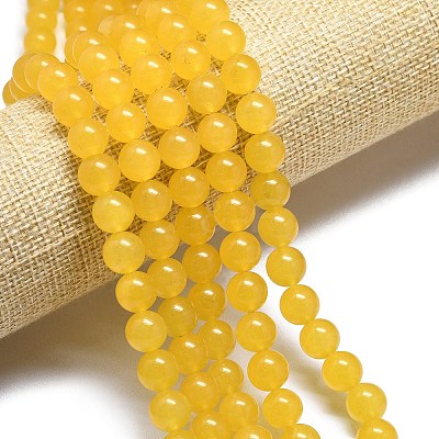 Natural Malaysia Jade Beads Strands G-L645-C01-10mm-23-1