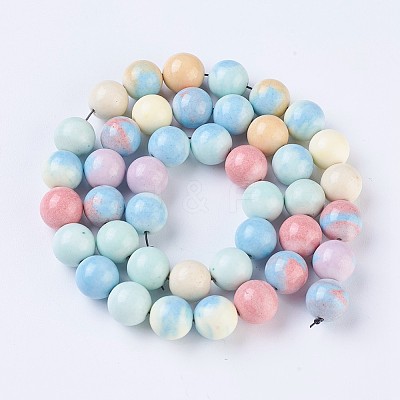 Natural Gemstone Imitation Rainbow Alashan Agate Strands G-O183-05A-1-1