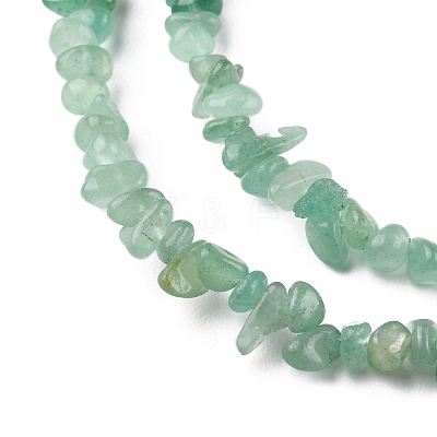Natural Green Aventurine Beads Strands G-G0003-B36-1