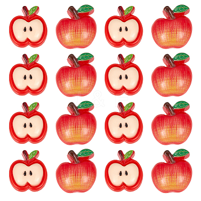 80Pcs 2 Styles Resin Cabochons RESI-PH0002-49-1
