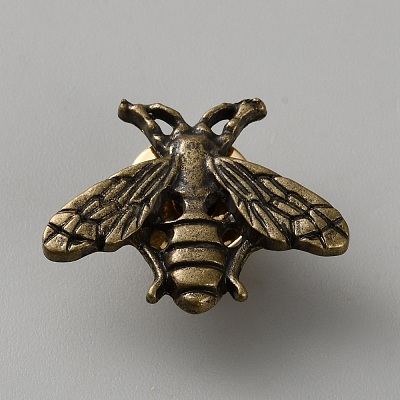 Bees Alloy Brooch JEWB-WH0039-50A-AB-1
