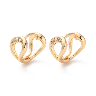 Rack Plating Brass Hoop Earrings EJEW-S241-24G-1
