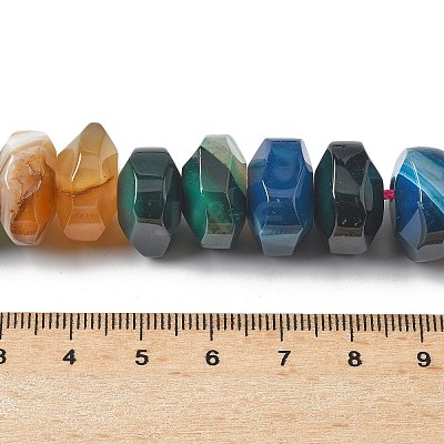 Natural Agate Beads Strands G-K392-A21-1