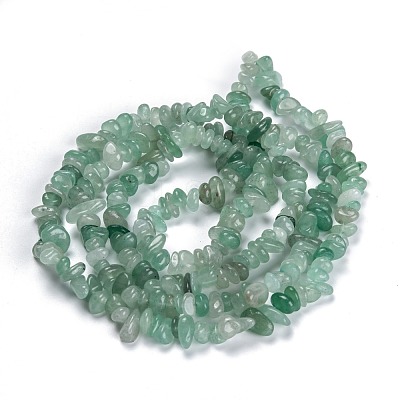 Natural Green Aventurine Beads Strands G-G011-06-1
