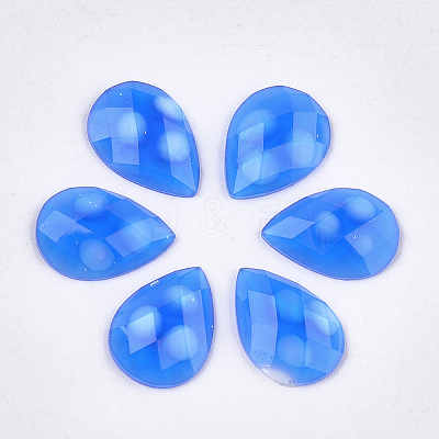 Epoxy Resin Cabochons CRES-S361-01G-1