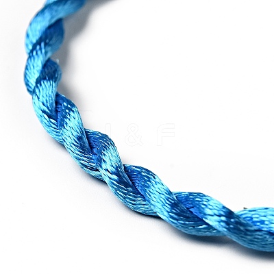 Nylon Rattail Satin Cord Bracelet Making AJEW-JB00019-06-1