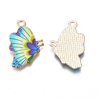 Printed Alloy Pendants PALLOY-N168-003D-1