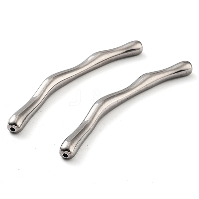 Non-Tarnish 201 Stainless Steel Tube Beads STAS-Z057-20P-1