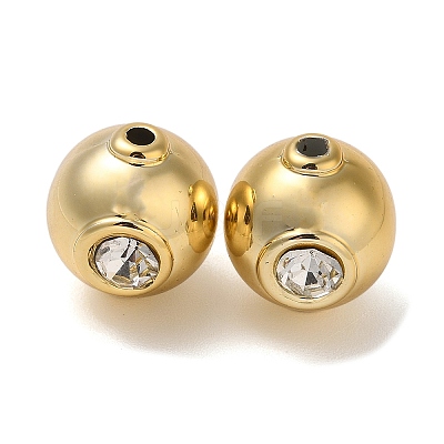 CCB Plastic with Rhinestone Beads CCB-B003-33G-1