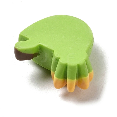 Cute Opaque Resin Tree Cabochons RESI-L040-02A-1